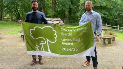 Eighth Green Flag for Bryngarw Country Park